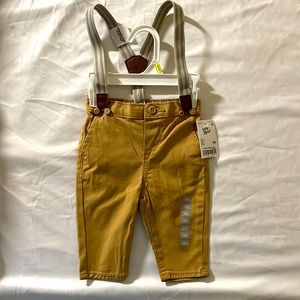 3 month suspenders pants